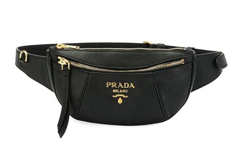 leather prada fanny pack|Prada unisex backpack.